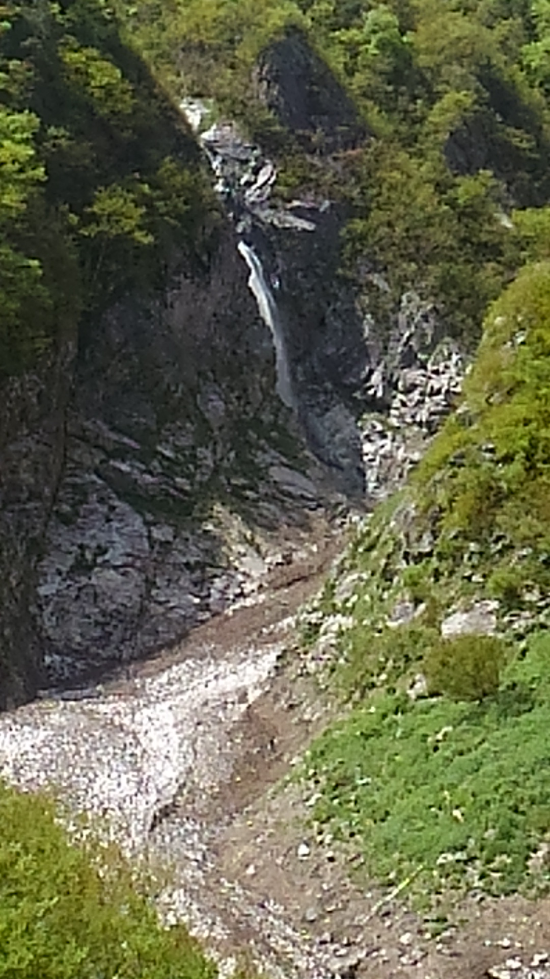 写真：阿曽原の滝！（５月８日）